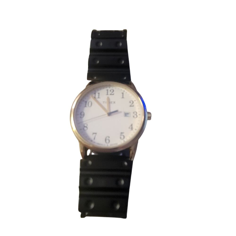 Timex Men TW2R62700 Easy Reader White 38MM Dial Quartz Watch Elegant Classic